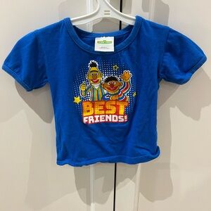 Blue Sesame Street Best Friends T-Shirt - baby small